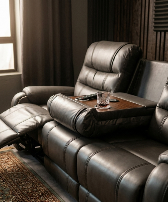 John Lewis - Havana Recliner & Console