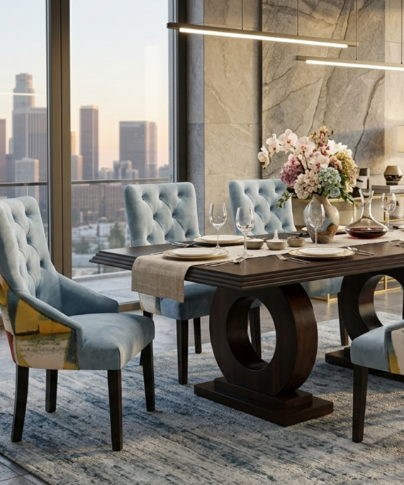 John Lewis - Artisan Abstract Dining Chair