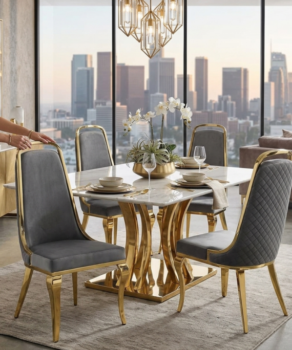 John Lewis - Aurélia Quilted Dining Chair