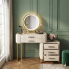John Lewis - Saphire Quilted Vanity